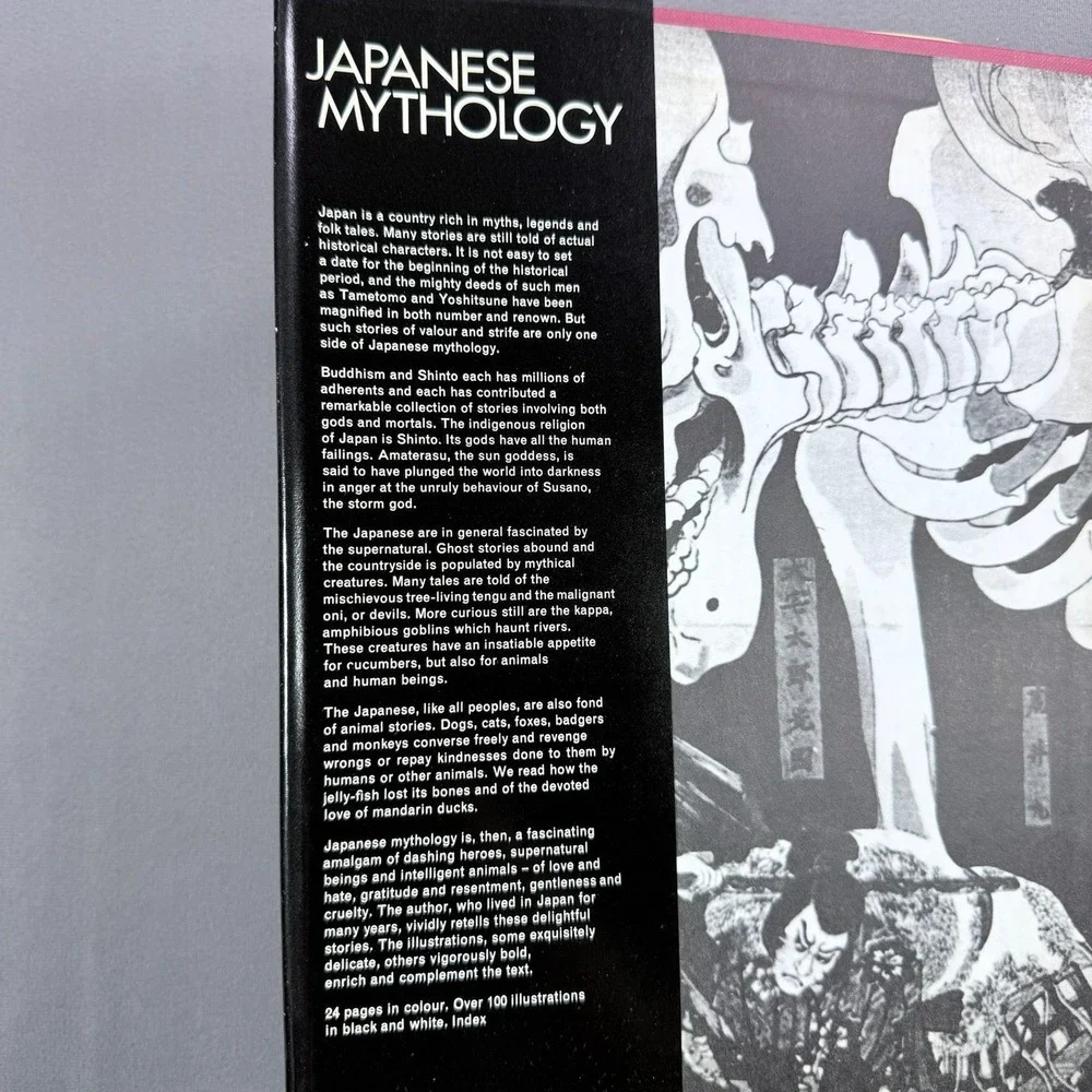Juliet Piggott Japanese Mythology Hardcover 1973 2nd Imp Folklore History Art